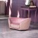 Sulperion Teddy, 75x45x36 cm, furniture fabric, size S, pink color
