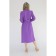 Dress with hinged loops, size 44