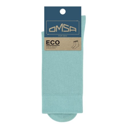 Male socks Omsa Eco, size 39-41, Azzurro color