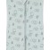 Diamond cocoon with a hat MOWBABY BIRDS, height 56 ​​cm, blue color