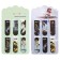 A set of magnetic bookmark for books Calligrata 6 pieces, "anime", mix