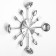 Wall clock, series: kitchen, "forks, spoons, cooks", smooth move, d-13 cm, 30 x 30 cm