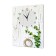 Carty clock is wall-mounted, interior "branch", silent, 30 x 40 cm