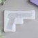 Mold Silicon "Pistol" 1.2x10.5x7.5 cm