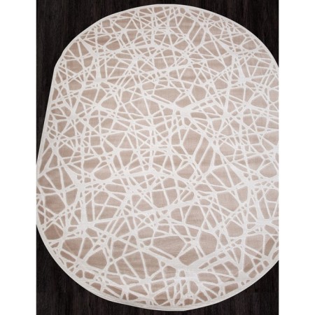 Oval Merinos Miranda carpet, size 200x400 cm, color Beige