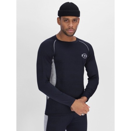 Male thermal underwear, size 50-52, dark blue color-10