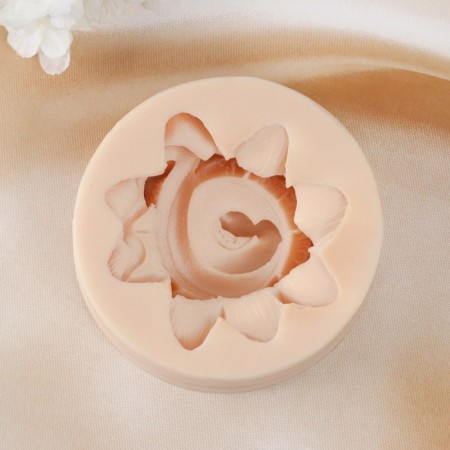 Silicone Mold "Snake in the lotus" 11x11x5 cm-2