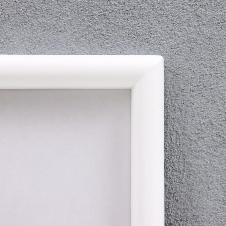 Photo frame plastic L-4 15x21 cm, white-2