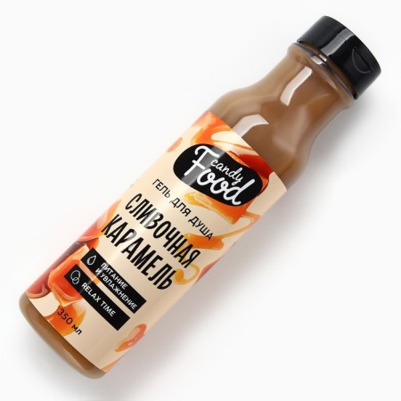 Shower gel, 350 ml, creamy caramel, Candy Food-2