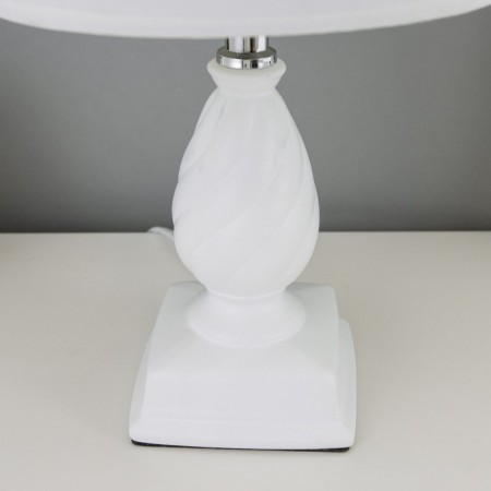 Table lamp "Chantal" 1he14 40W white 20x20x30 cm Risalux-3
