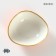 Porcelain salad Magistro "Cerera", 440 ml, 15.3 × 13 cm, color orange color