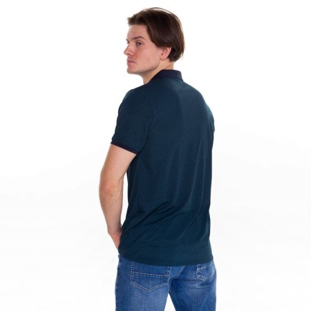 T -shirt male polo, green color, size 52 (2xl)-2