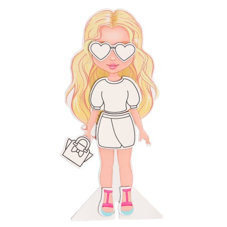 Magnetic game "Fashionable House: Lily"-10