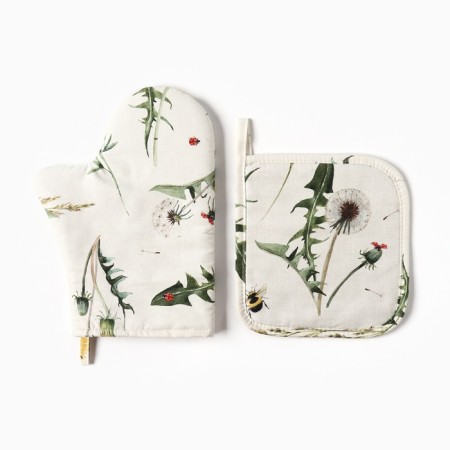 Set Ethel Dandelion: Mittens-Open 20x27 cm, Trusion 19x19cm, 100% HL, Sarzha 178 g/m2 10805-2