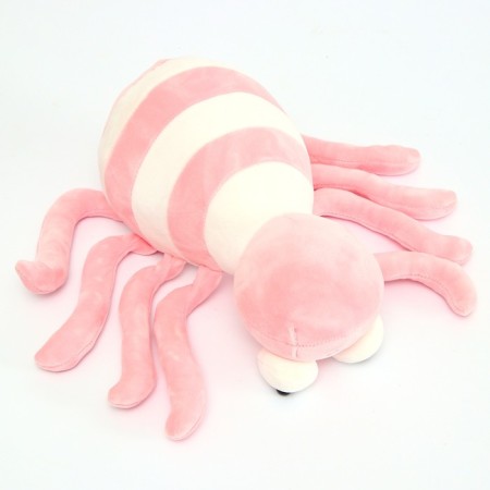 Soft toy "Spider", 27 cm, pink color-4