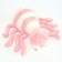 Soft toy "Spider", 27 cm, pink color