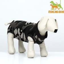 Popon postoperative, cotton, size XL (DS 48, OG 58-72 cm, weight 25-40 kg), camouflage