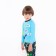 Pajamas for the boy Dino, the color is blue/dark blue, height 116-122 cm