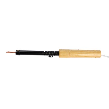 Tundra soldering iron, EPSN, wooden handle, wedge -shaped sting d = 3.5 mm, 25 W, 220 B-5