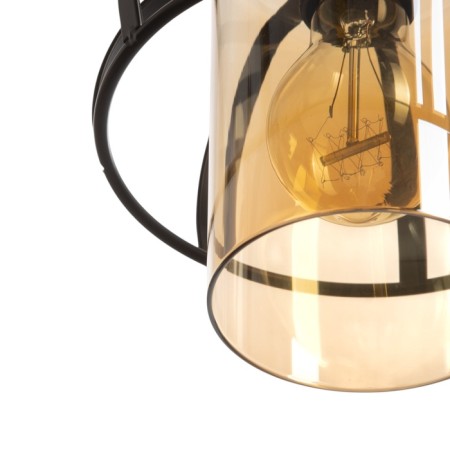 Lamp "Claud" 1x40W E27 bronze/black 19x19x25 (125) cm-6