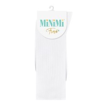 Women's socks Minimi Fresh with a high elastic band, size 39-41, color Bianco