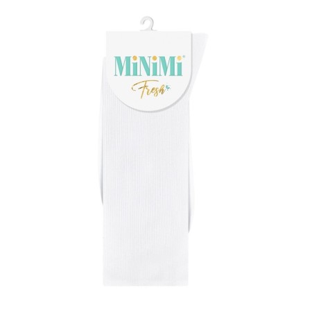 Women's socks Minimi Fresh with a high elastic band, size 39-41, color Bianco
