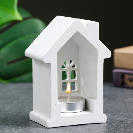 Summary "House" White, 12x8.5x6cm