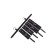 Bonding set 4 Pecado BDSM fixation points, genuine leather, black color