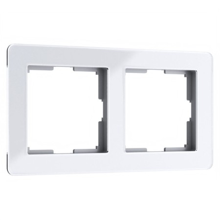 Frame W0022701, 2 Acrylic sockets, white