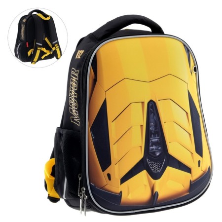 Frame backpack 38 x 29 x 15 cm, Hatber Ergonomic Light "Speed ​​and power", yellow NRK_71044-2
