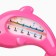 Dolphin bathtub thermometer, pink color