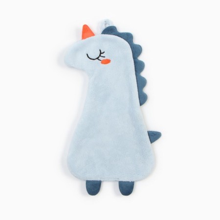Blue color towel is blue, 40*19 cm, 100% p/e, 280g/m2 microfiber-1