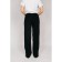 Female trousers, size 50, black color