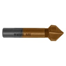 Senkovka cone Denzel under M8 72308, HSS, on metal, cylindrical shank, D = 16.5
