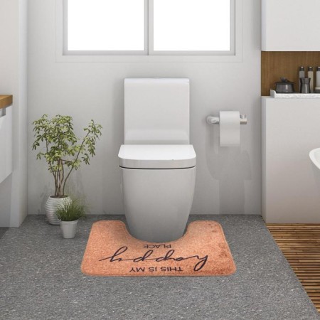 Bathroom mat Ethel "Home", 50x40 cm, velor