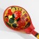 Spoon Polobaska "traditional", gold, 19 × 6 cm, Khokhloma