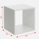 Rabbage No. 1 Dice Cube 1 section, 360x360x320, white