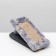 Claw "slide" mini-version, 29 x 14 x 14 cm, carpet, gray with paws