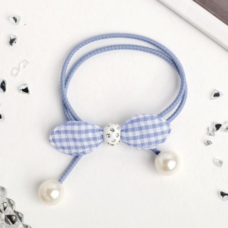 Hair elastic band "Samantha" bow Cell, mix-1