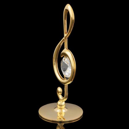 Souvenir "Violin key", 3.2 × 3.2 × 8 cm, with a crystal-1