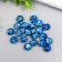 Beads for creativity plastic "Marble. Sapphire" d = 1.2 cm set 20 grams