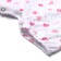 Children's sandbox "Alyosha", white color/hearts, height 62