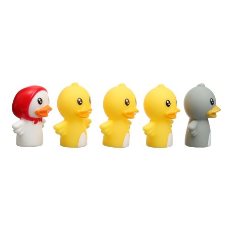 Finger Theater "Ducks", in the set 5 pcs, crush me-12