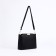 Bag Cross-Bodi with a zipper, black color