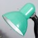 E27 desktop lamp, light regulatory, on a clamp (220V) green (108a) Risalux