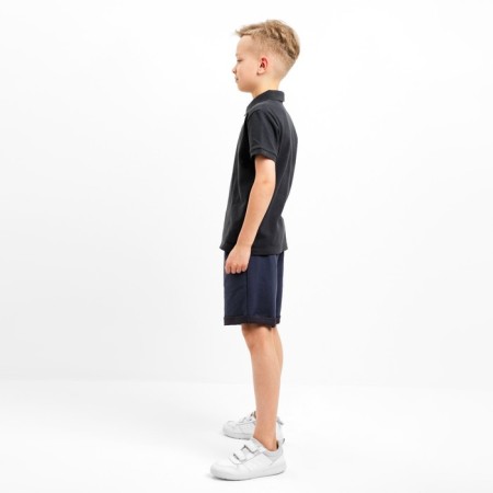 T -shirt (Polo) Children's Minaku: Basic Line Graphite Color, Height 146-1