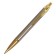 Handle Gift Ballic in the leatherette case, automatic, gold, silver case, silver