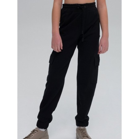 Pants for girls, height 152 cm, black color-5