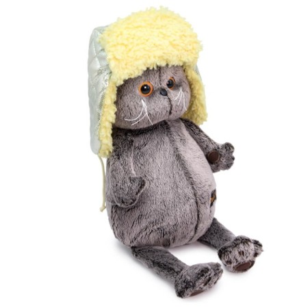 Soft toy "BASIC in a quilted cap-ear", 22 cm-1