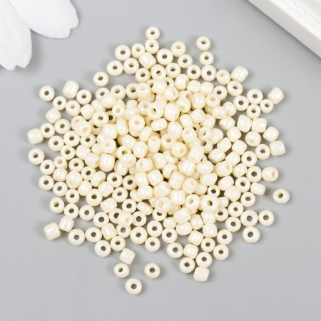 Beads "Zlatka" 08/0, 3 mm, 10 g 0965 Cream-1